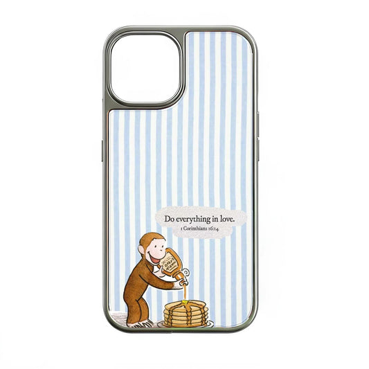 Curious George Pancake Phone Case - Fun and Inspirational Design