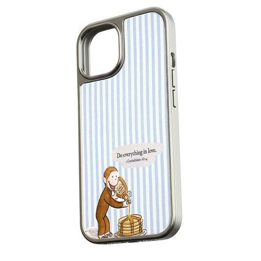 Curious George Pancake Phone Case - Fun and Inspirational Design