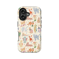 Colorful Cat Pattern Phone Case