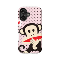 Cute Monkey Cartoon Phone Case for iPhone