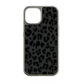 Holographic Chrome Leopard Print Phone Case for iPhone 14 Pro - Stylish and Durable