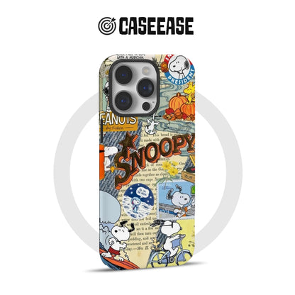 Funda para teléfono con el cómic de Snoopy y Peanuts