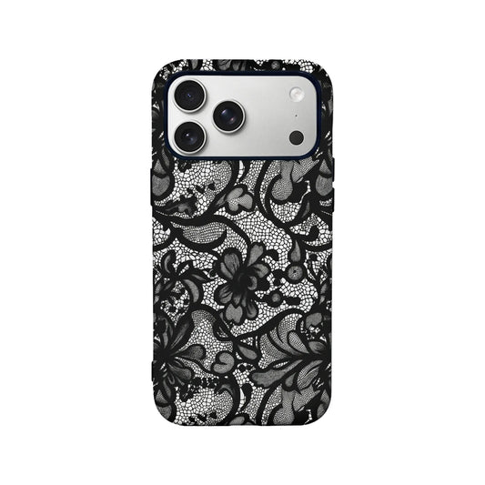 Elegant Black Lace Phone Case