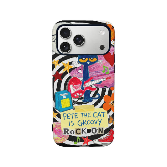 Pete the Cat Groovy Phone Case