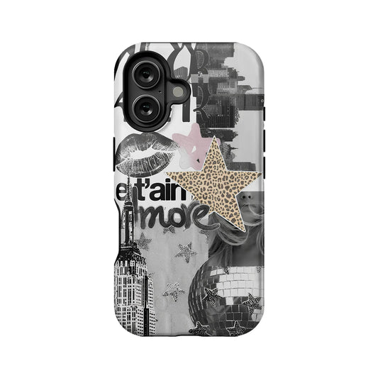 Retro Chic Collage IPhone 16 phone case