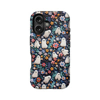 Whimsical Ghosts Floral Phone Case