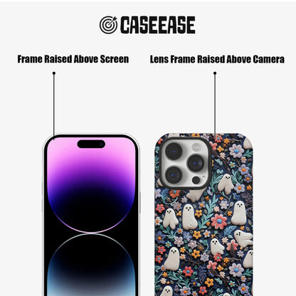 Whimsical Ghosts Floral iphone 16 phone case