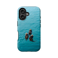 Otter Family Phone Case for Nature Lovers
