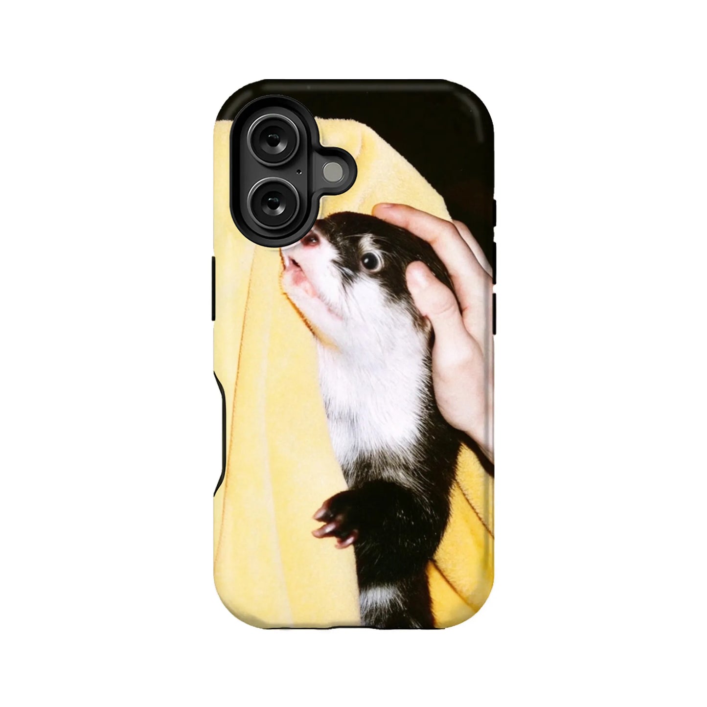 Bonita funda para teléfono con diseño de hurón: adorable animal