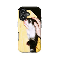 Bonita funda para teléfono con diseño de hurón: adorable animal