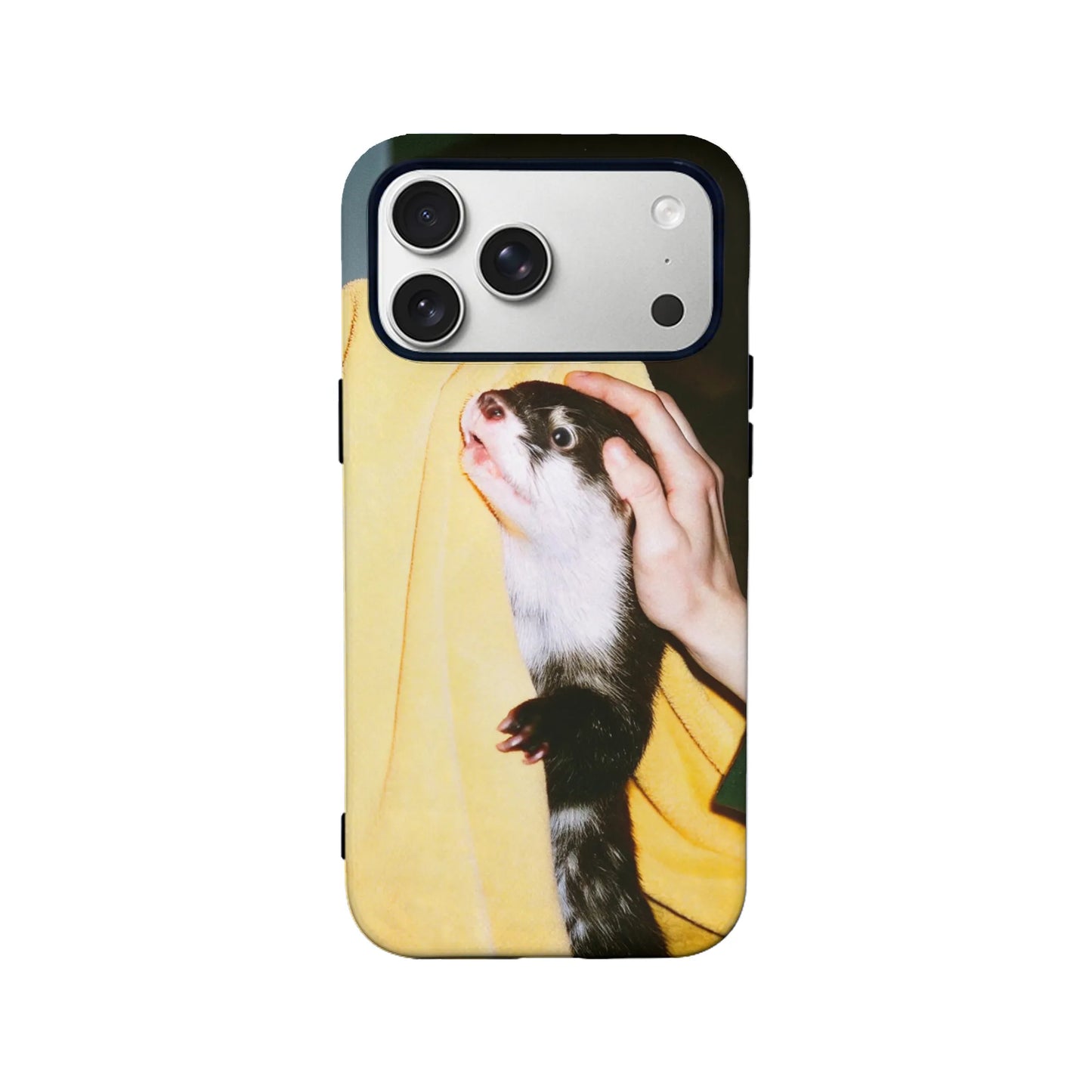 Bonita funda para teléfono con diseño de hurón: adorable animal