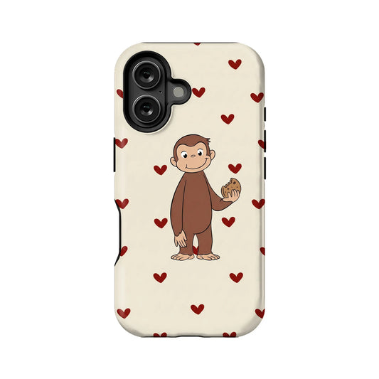 Curious George Cookie Love Phone Case