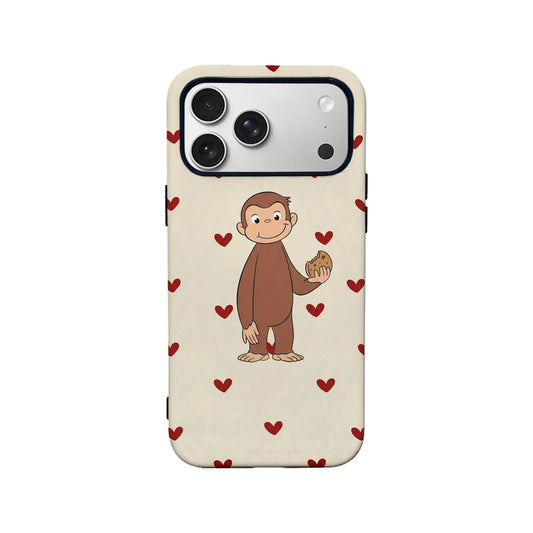 Curious George Cookie Love Phone Case