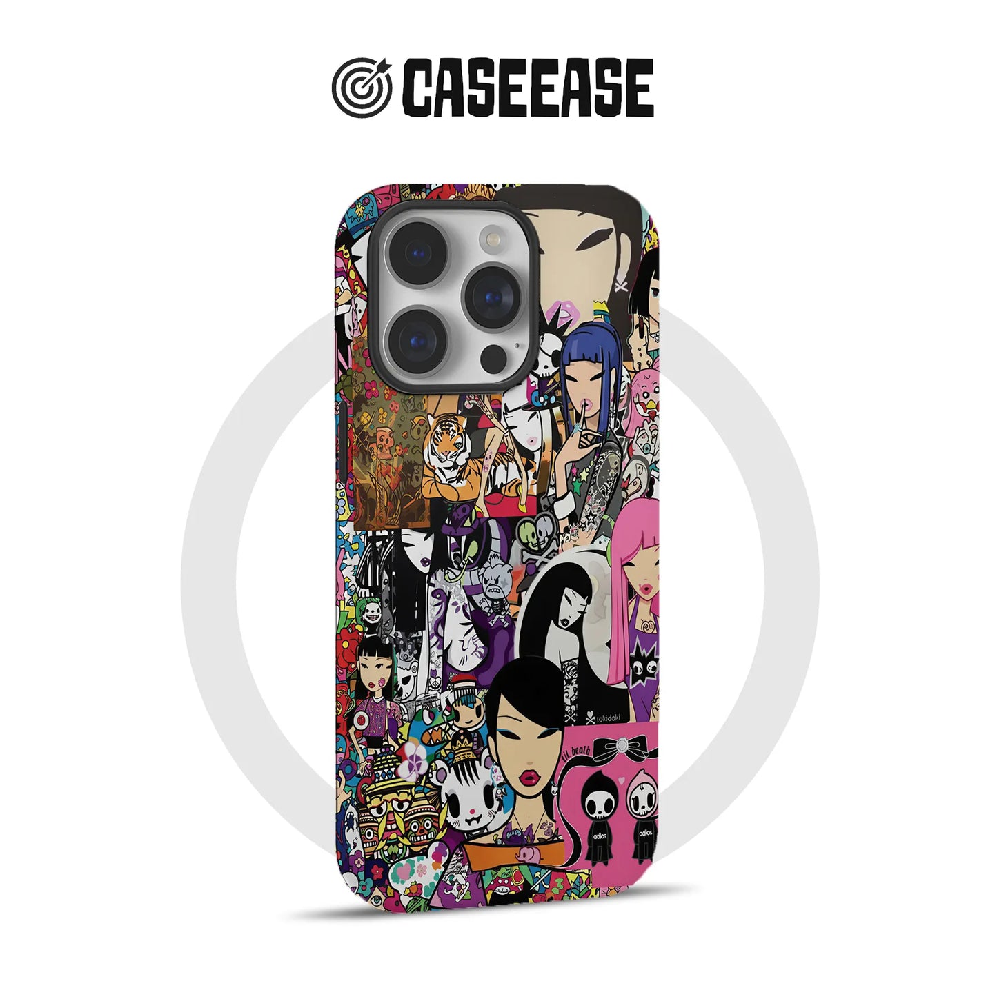 Vibrant Cartoon Art Phone Case