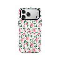 Floral Hand-Painted Phone Case – Fresh and Stylish