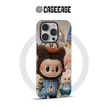 Bonita funda para teléfono con dibujos de Labubu