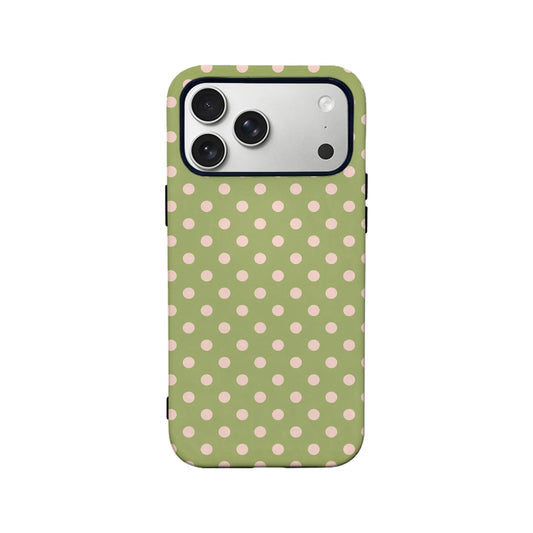 Polka Dot Green Phone Case
