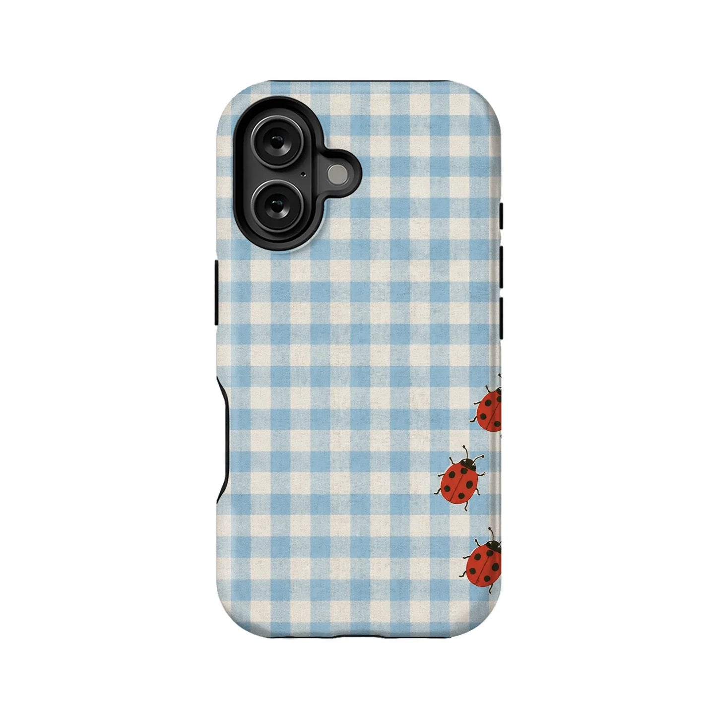 Ladybug Gingham Phone Case
