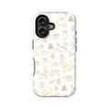 Adorable Cartoon Phone Case – Cats, Dogs, and Teddy Bear Design