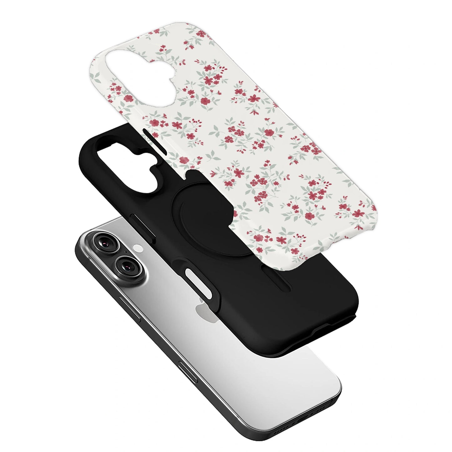 Rustic Red Blossom Phone Case – Fresh and Natural