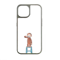 Curious George Brushing His Teeth Phone Case