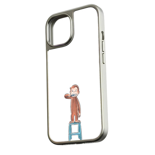 Curious George Brushing His Teeth Phone Case
