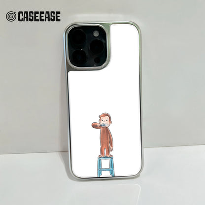 Curious George Brushing His Teeth Phone Case