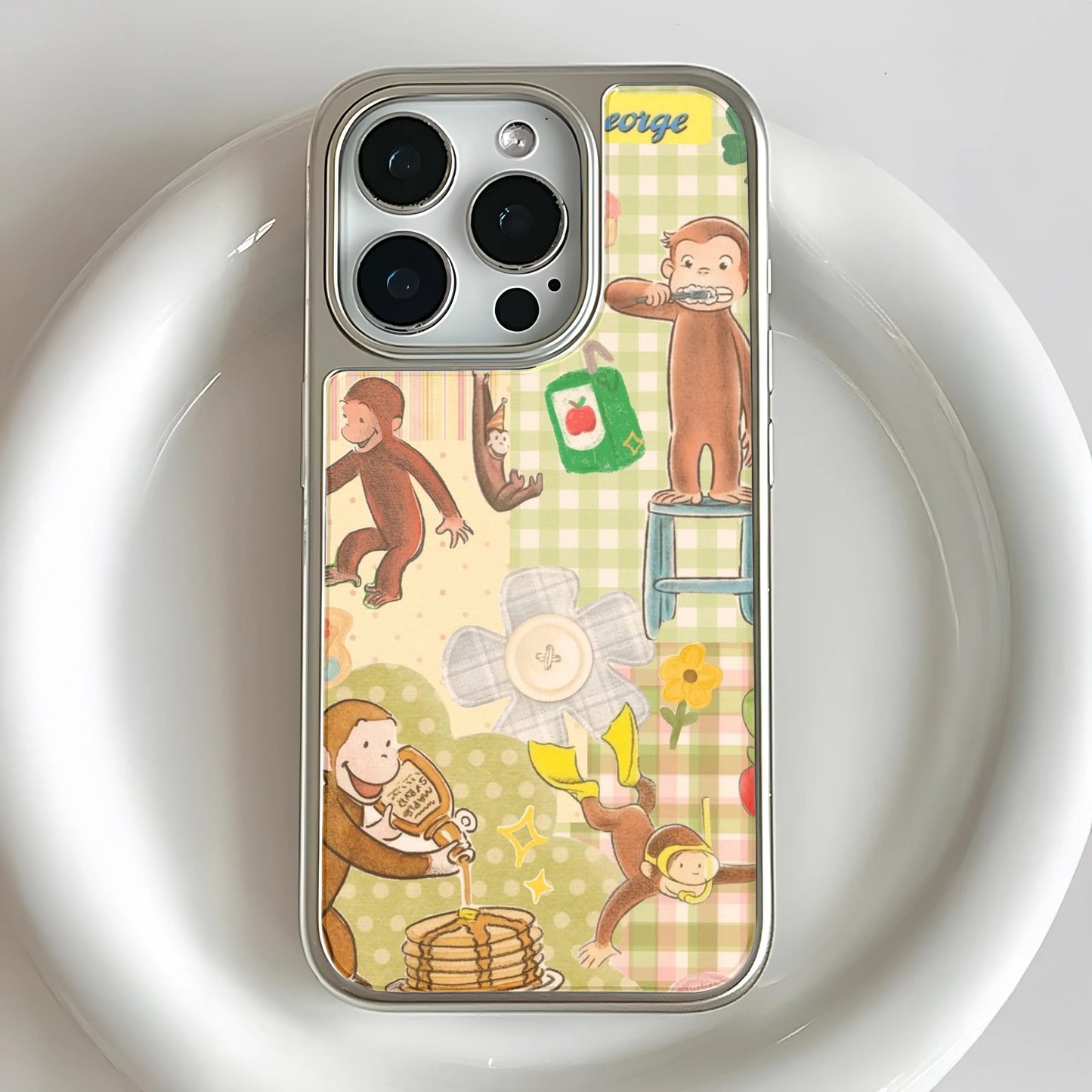 Curious George Cartoon Phone Case