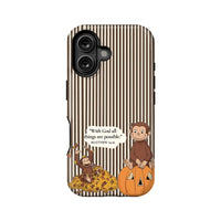 Curious Monkey Fall Phone Case