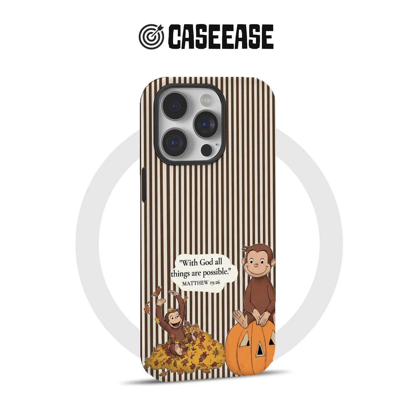 Curious Monkey Fall Phone Case
