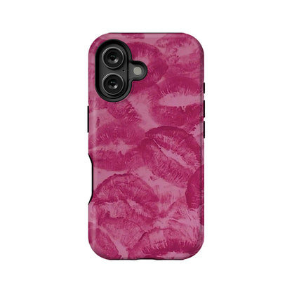 Funda para teléfono Kiss Mark: protección elegante y divertida