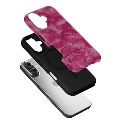 Funda para teléfono Kiss Mark: protección elegante y divertida