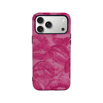 Funda para teléfono Kiss Mark: protección elegante y divertida