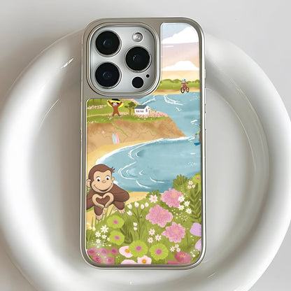 Curious George Coastal Adventure Phone Case