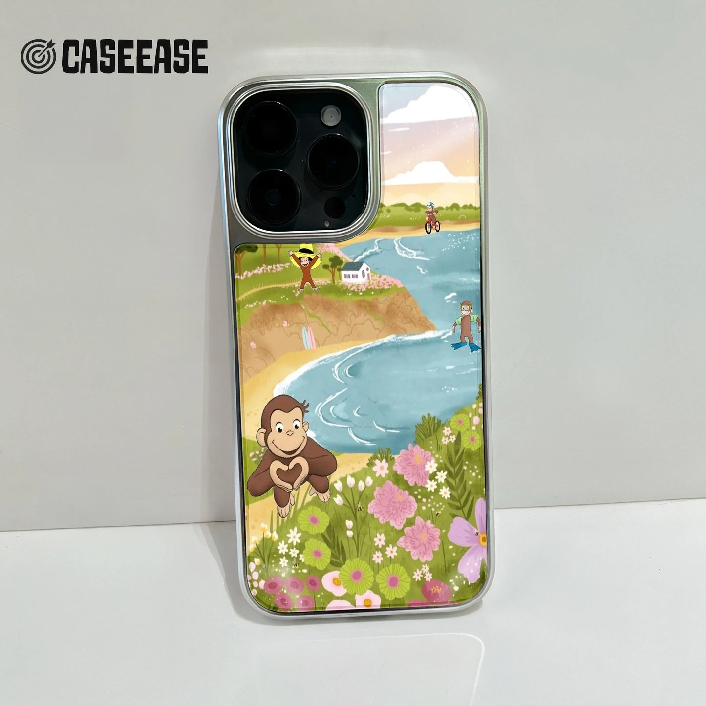 Curious George Coastal Adventure Phone Case