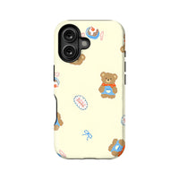 Adorable Teddy Bear Phone Case – Baby-Themed Cute Design