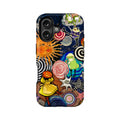 Whimsical Frog and Candy Phone Case