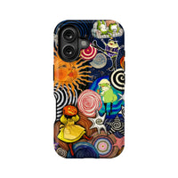 Whimsical Frog and Candy Phone Case