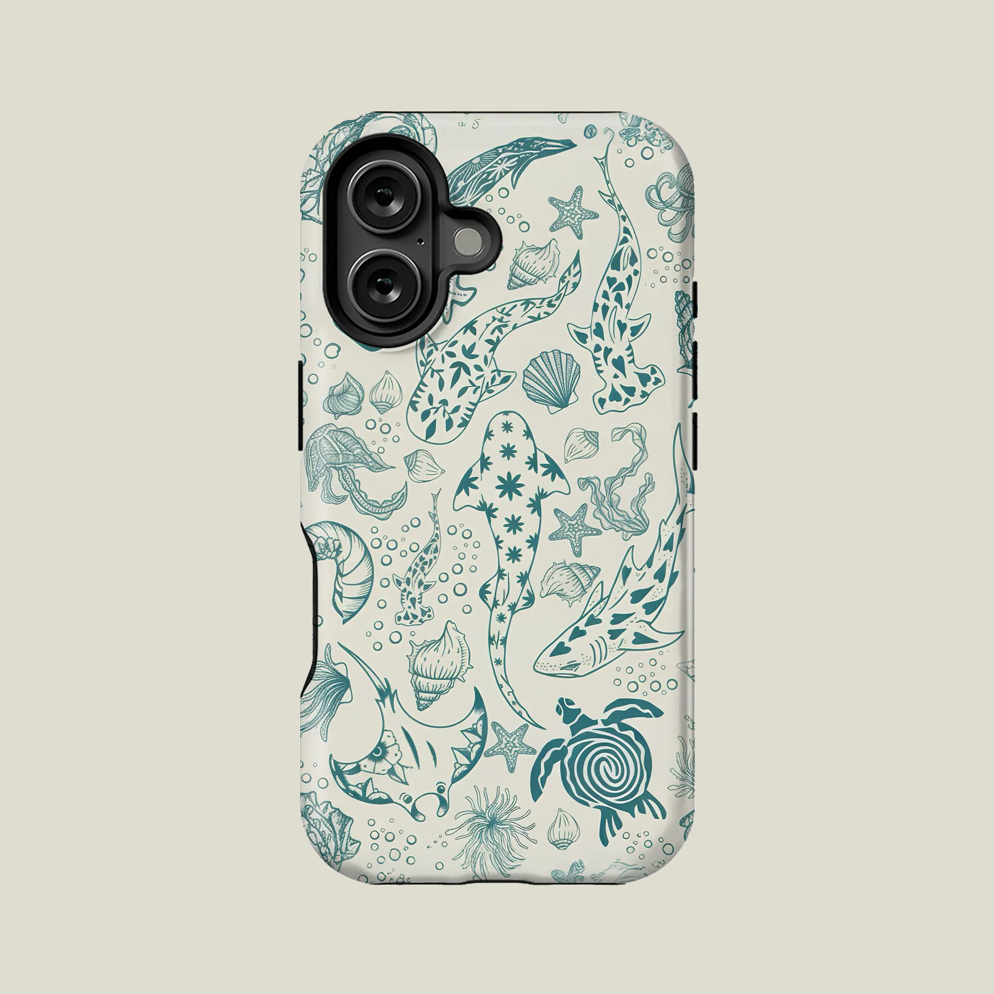 Ocean Life iPhone 16 Phone case