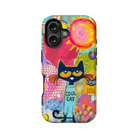 Funda para teléfono con diseño vibrante de Pete Cat