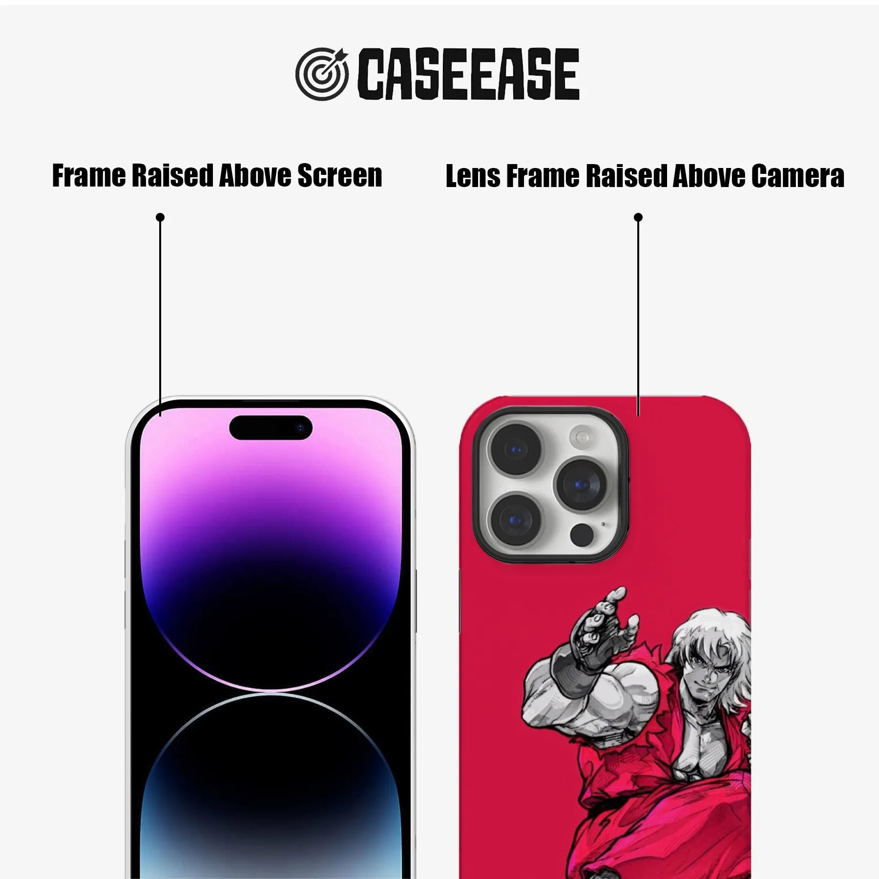 Funda para teléfono de acción de Street Fighter