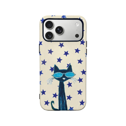 Pete Cat Stars Phone Case