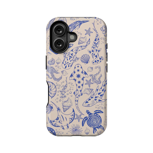 Ocean Life iPhone 16 Phone case