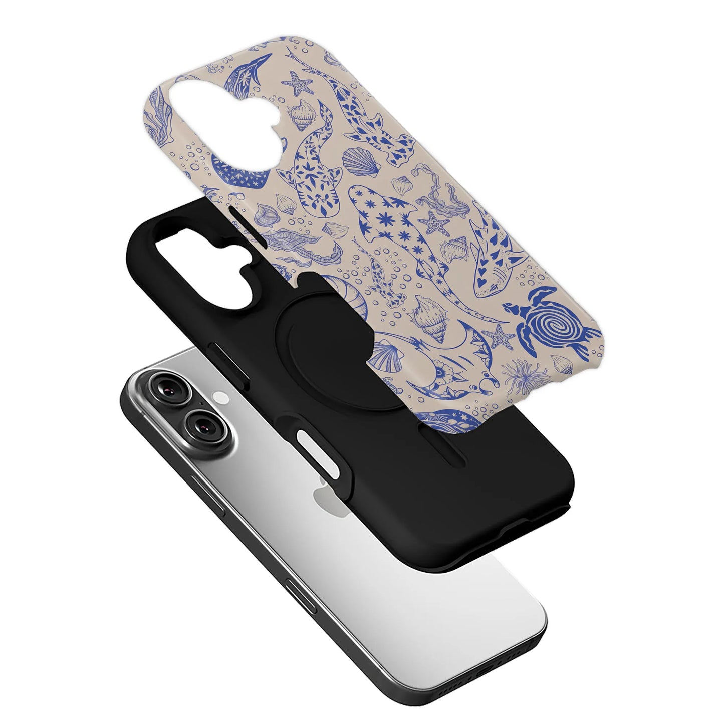 Ocean Life iPhone 16 Phone case