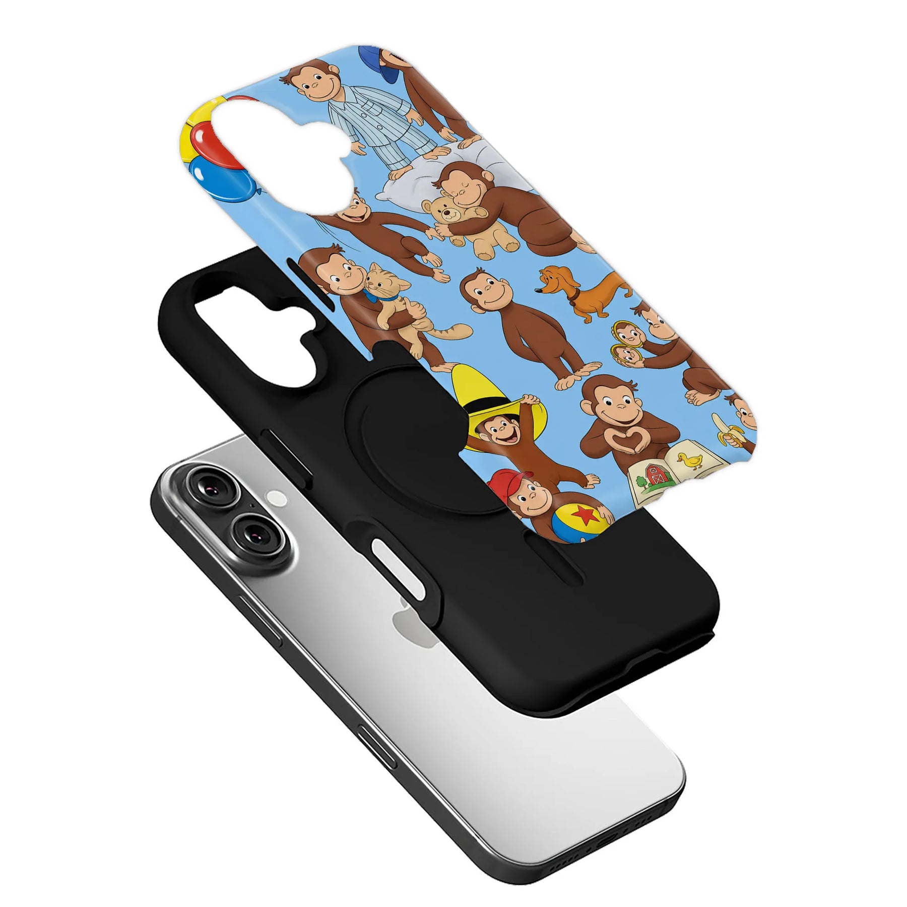 Curious George Blue Playtime Phone Case