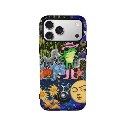 Colorful Frog Art Phone Case