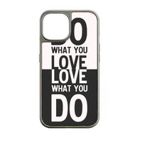 Holographic Chrome Phone Case - Do What You Love Design