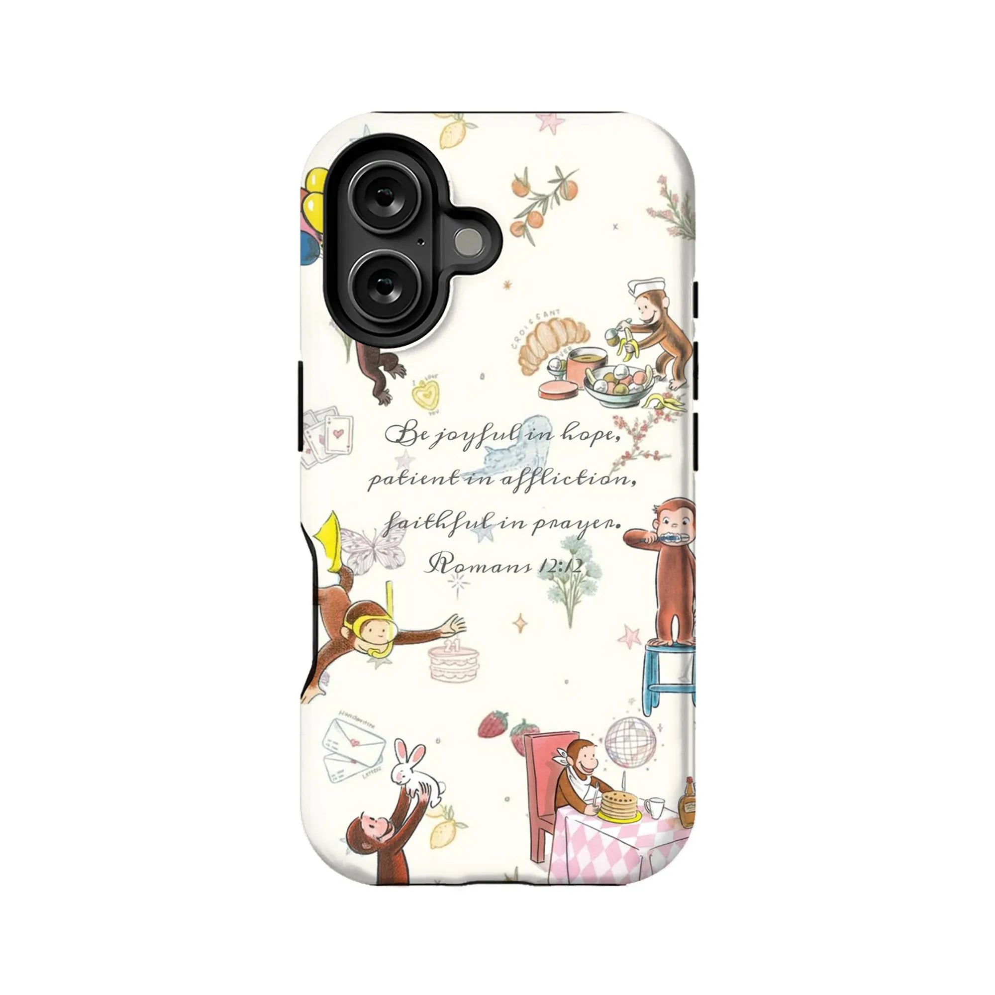 Joyful Hope Curious George Phone Case