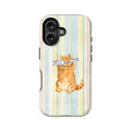 Cute Cat with Fish Phone Case