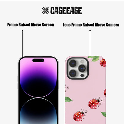 Ladybug Pattern Phone Case for iPhone